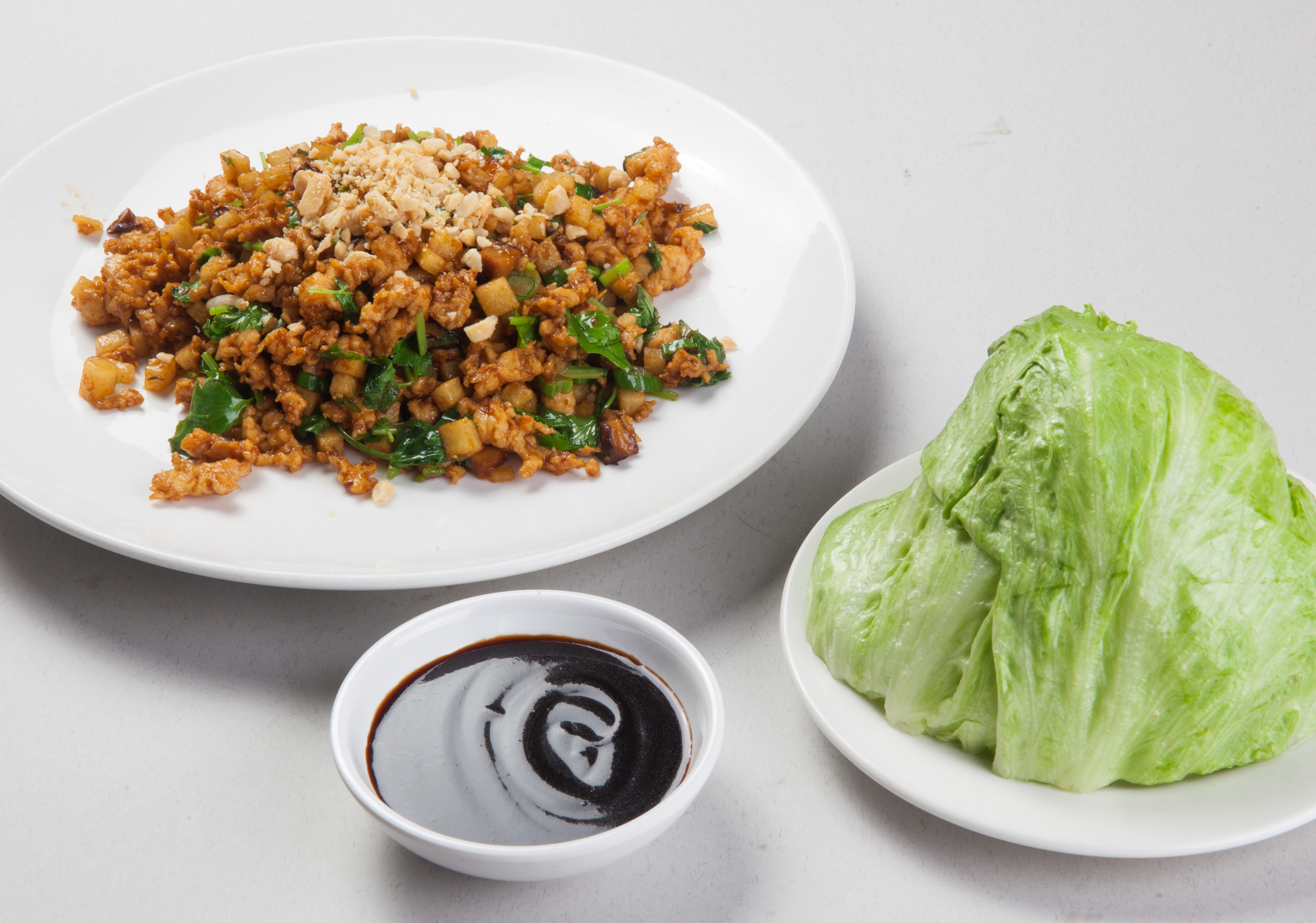 Order Chicken Lettuce Wrap food online from Canaan Restaurant Chinese Cuisine store, West Covina on bringmethat.com