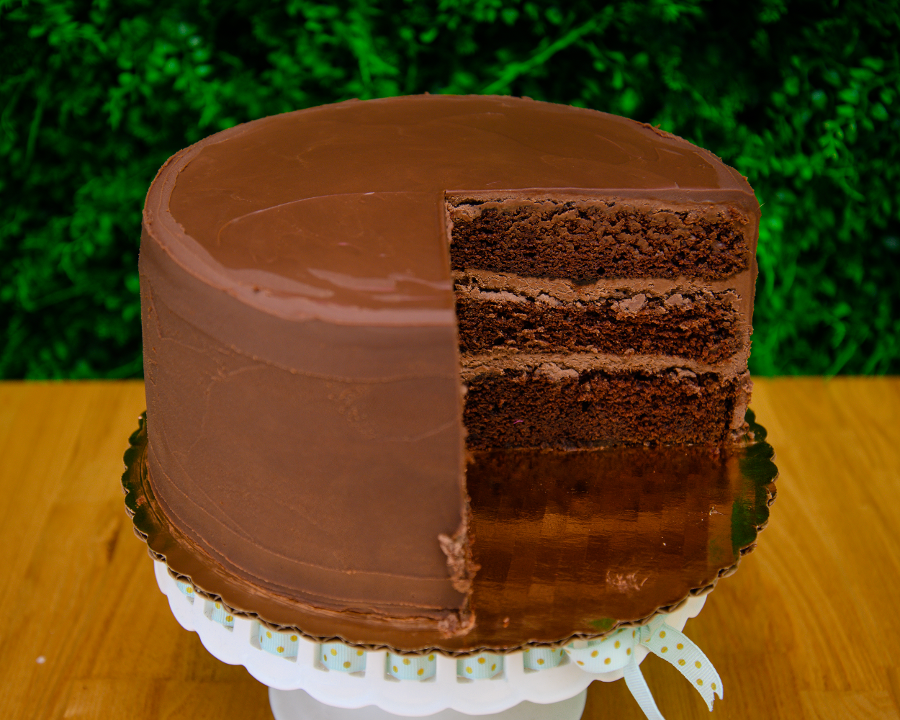 Order Chocolate Ganache Cake Slice food online from Pietro's Bakery & Cafe store, Frisco on bringmethat.com