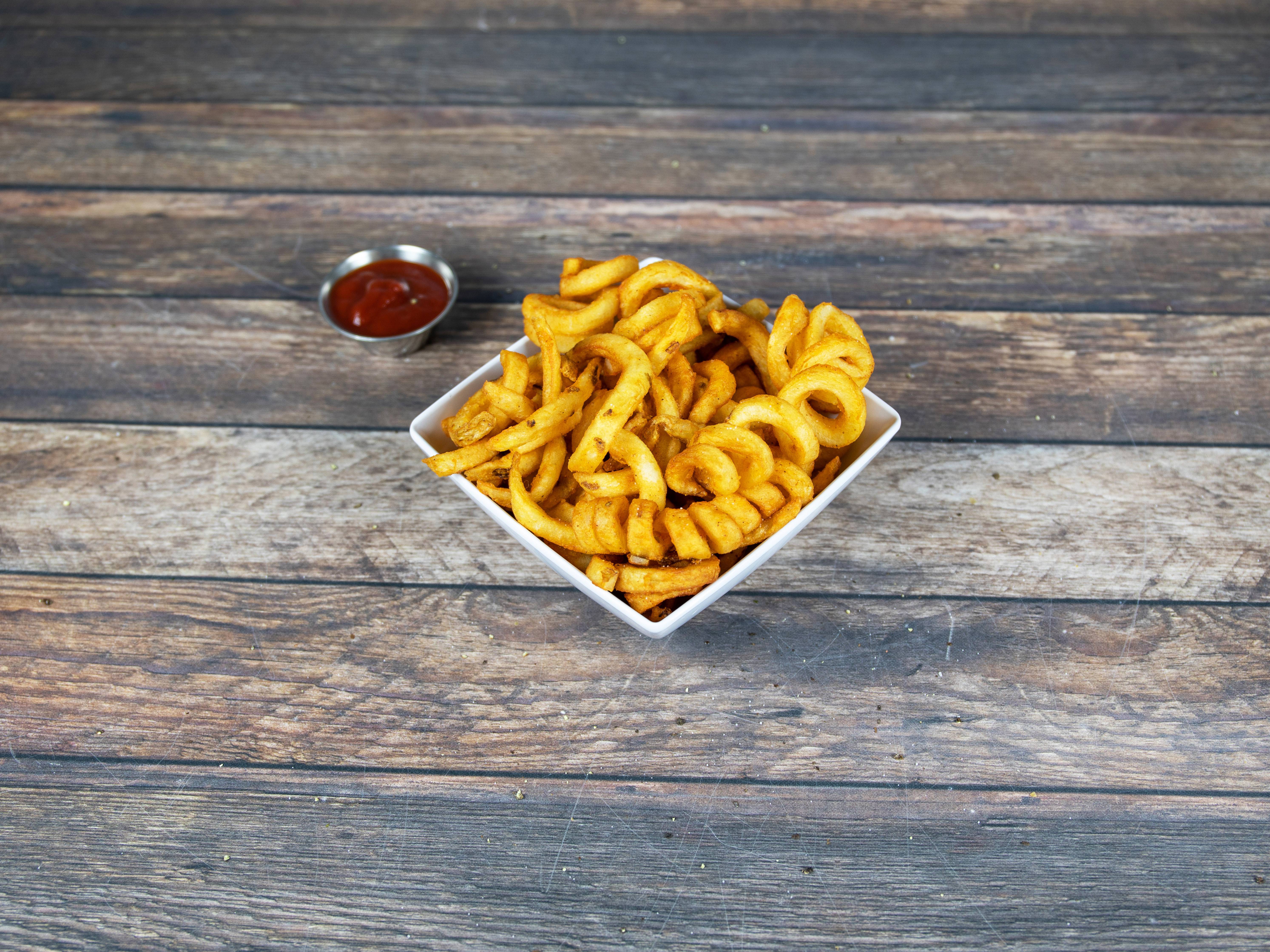 Order Spicy Curly Fries food online from Boston House of Pizza store, Watertown on bringmethat.com