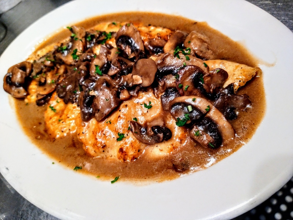 Order Veal Marsala food online from Hartsdale House Of Pizza store, Hartsdale on bringmethat.com