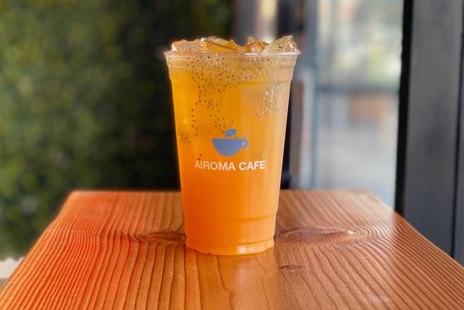 Order Passion Green Tea food online from Airoma Cafe store, Garden Grove on bringmethat.com