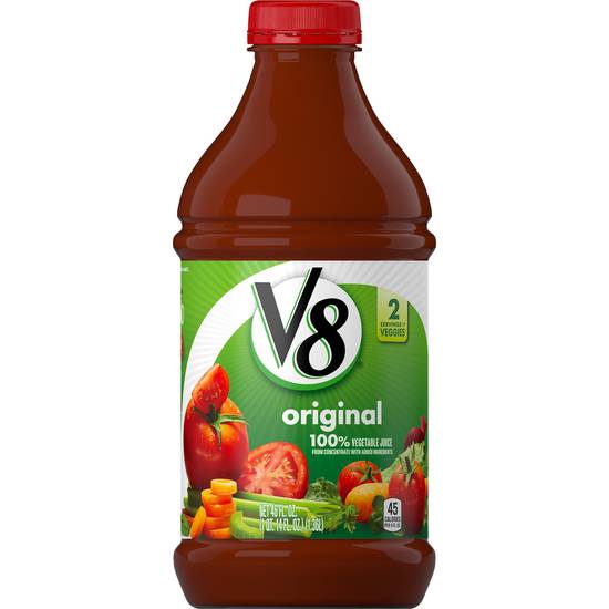 Order V8 Original 100% Vegetable Juice, 46 OZ food online from Cvs store, MARTINEZ on bringmethat.com