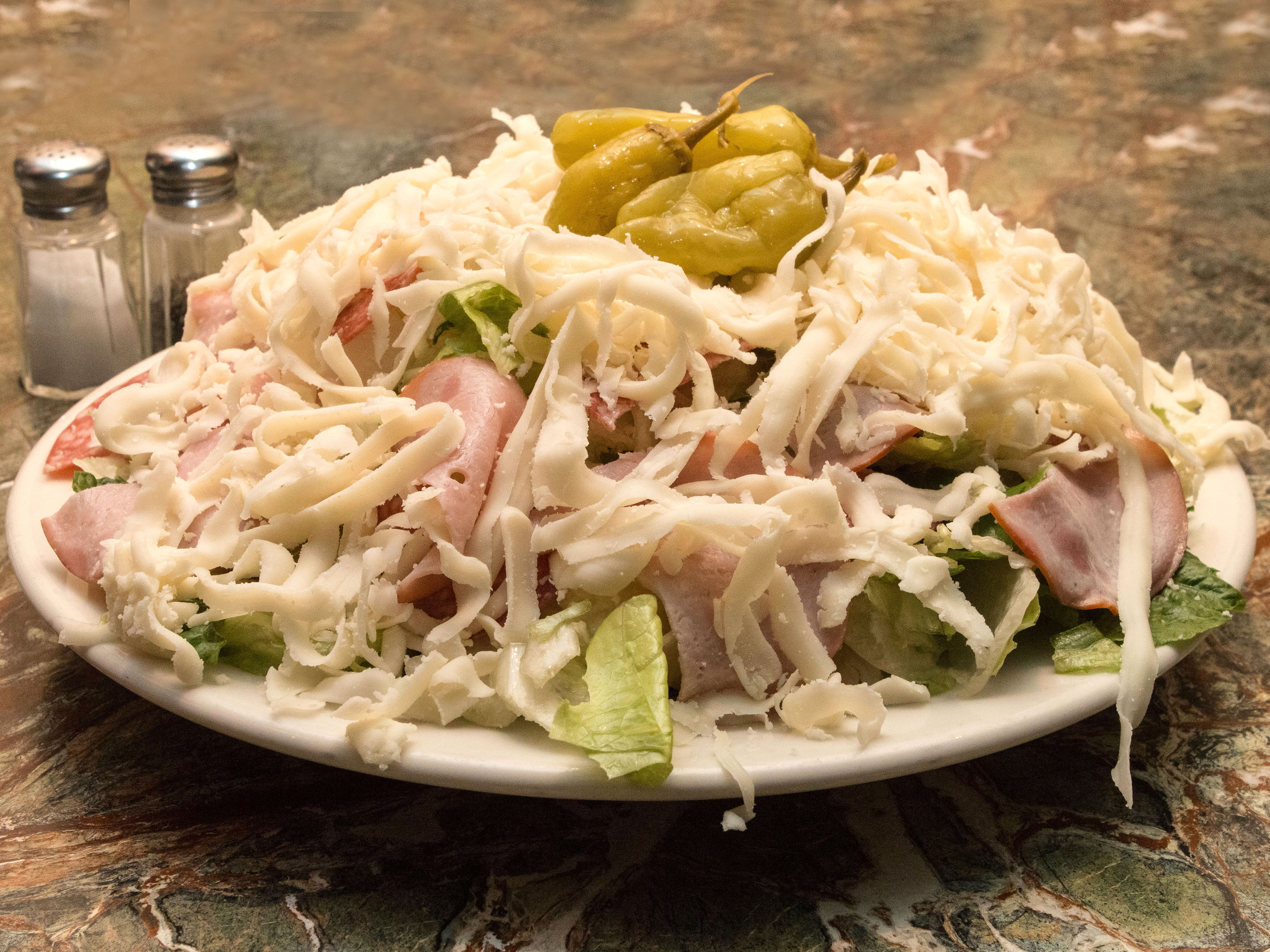 Order Chef's Salad food online from Roma Pizza & Pasta store, Carmichael on bringmethat.com