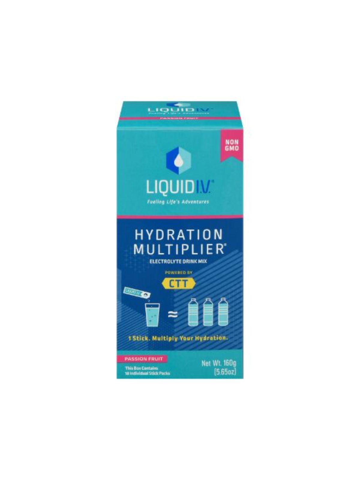 Order Liquid Iv Hydration Energy Passion Fruit (0.56 oz) food online from Stock-Up Mart store, Marietta on bringmethat.com