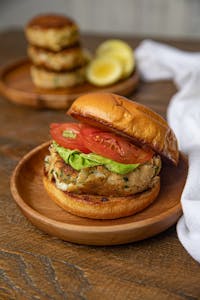 Order Crab Cake Sandwich food online from Revere Tavern store, Paradise on bringmethat.com