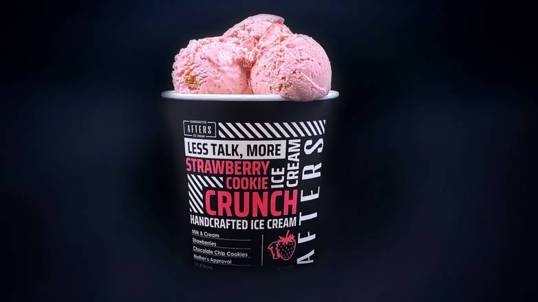 Order Strawberry Cookie Crunch Quart food online from Afters Ice Cream store, Pasadena on bringmethat.com