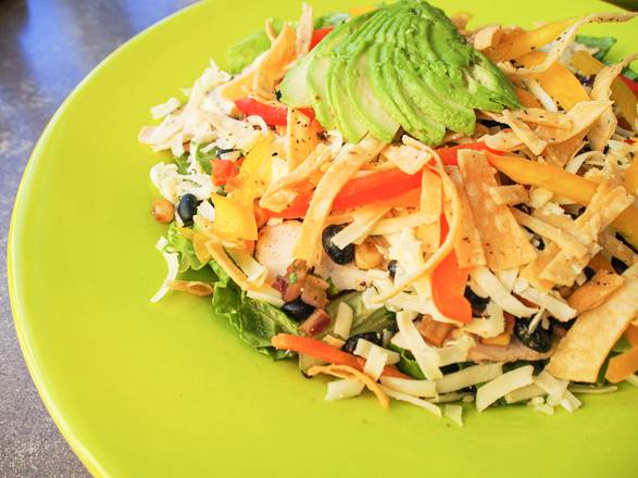 Order Southwestern Chicken Salad food online from Snow City Cafe store, Anchorage on bringmethat.com