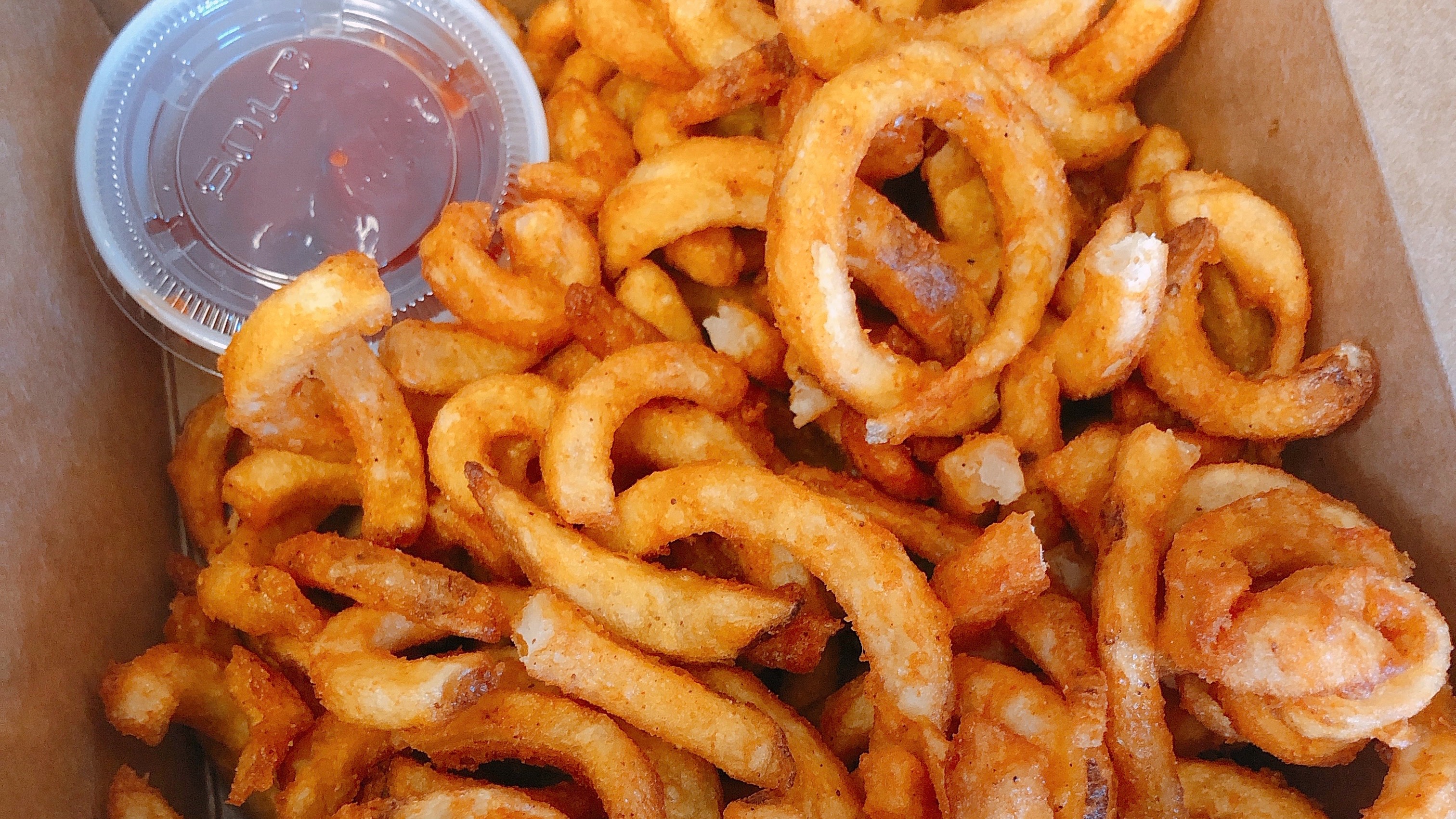 Order Curly Fries food online from 4 Corners Pizza store, Newton Highlands on bringmethat.com