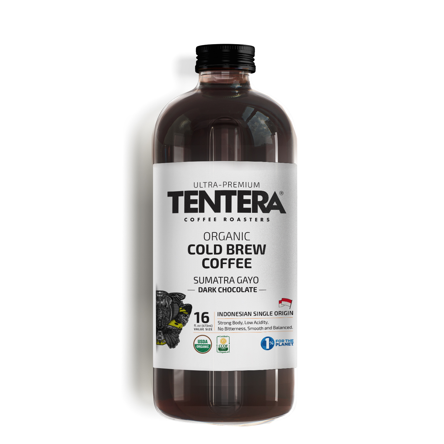 Order Cold Brew Iced Coffee - Indonesian Coffee - Dark Chocolate  food online from Tentera Coffee Roasters store, Los Angeles on bringmethat.com