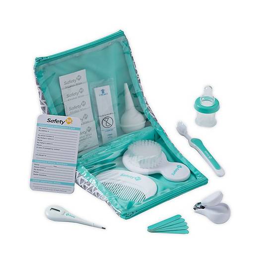 Order Safety 1st® Deluxe Baby Heathcare & Grooming Kit in Aqua food online from Bed Bath & Beyond store, Winston Salem on bringmethat.com