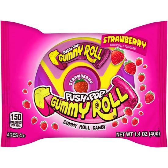 Order Push Pop Gummy Rolls Assorted Fruit Flavors (1.4 oz) food online from Rite Aid store, Eugene on bringmethat.com