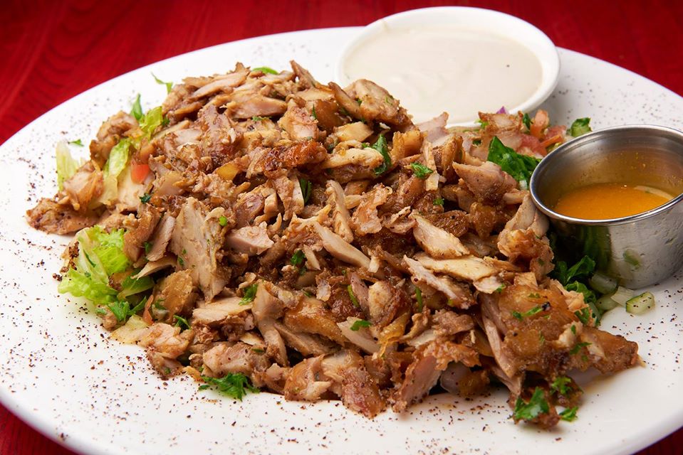 Order Shawarma Salad food online from Mozart Grille store, Sunny Isles Beach on bringmethat.com