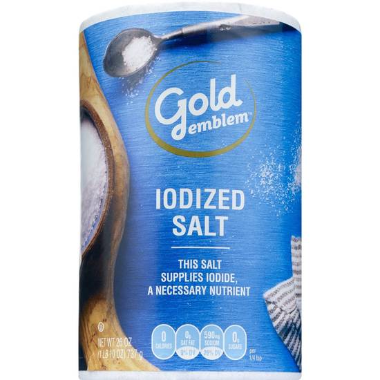 Order Gold Emblem Iodized Salt, 26 OZ food online from Cvs store, SUNNYVALE on bringmethat.com