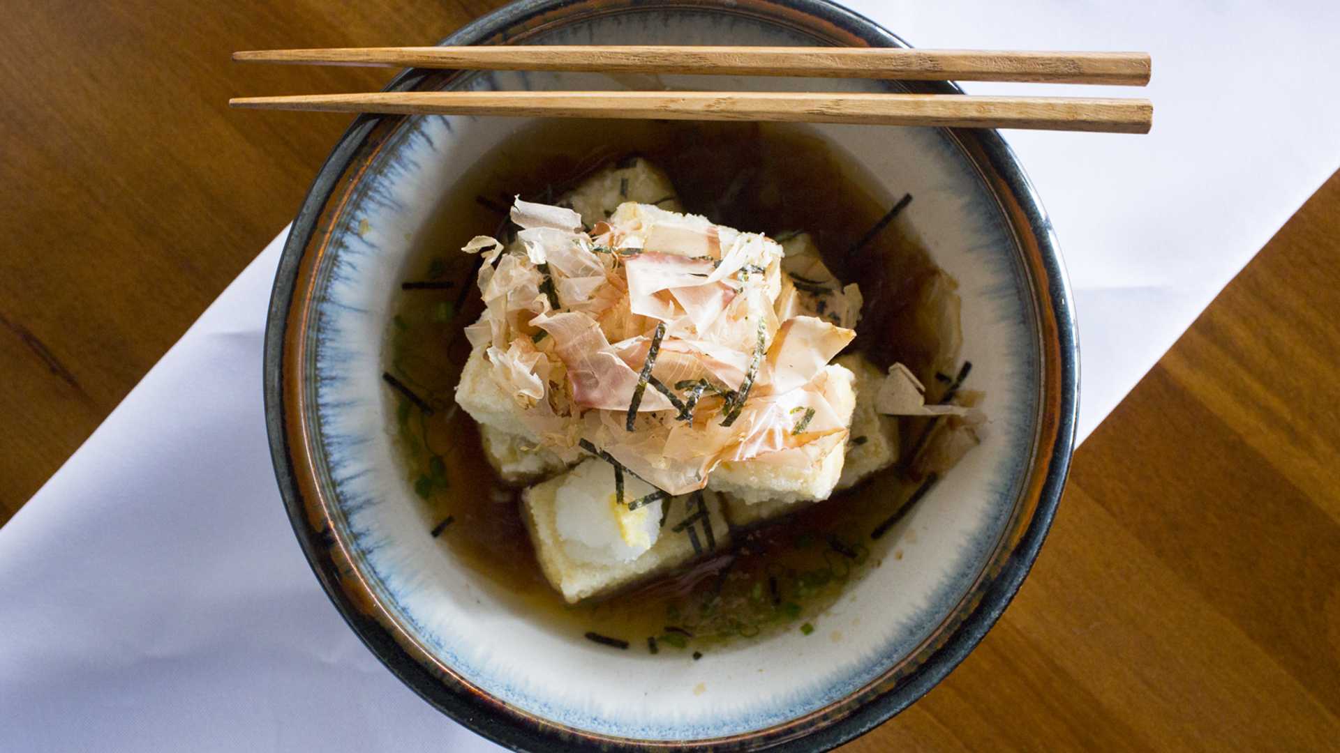 Order Agedashi Tofu food online from Izakaya An store, Concord on bringmethat.com
