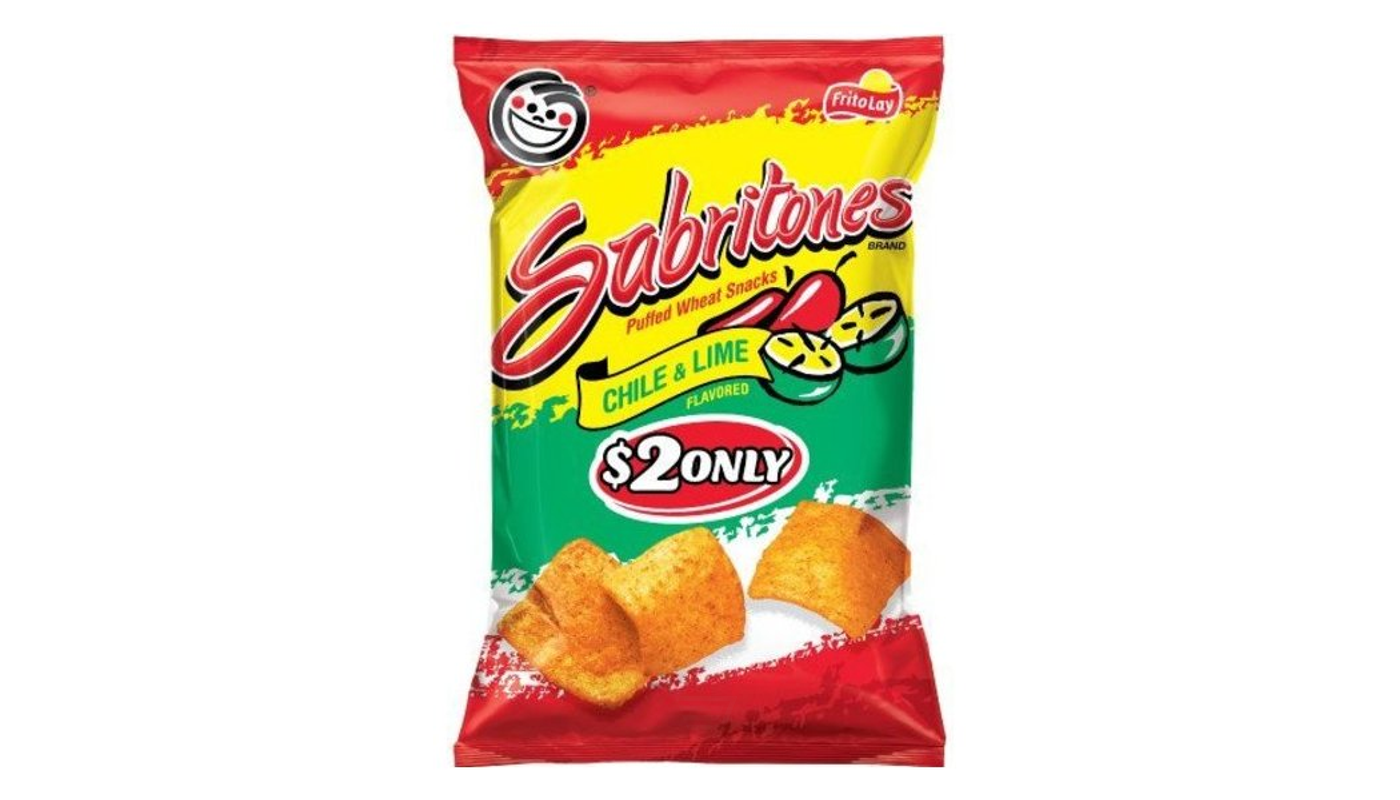 Order Sabritones Chile & Lime Puffs 4oz food online from Village Liquor store, Lancaster on bringmethat.com