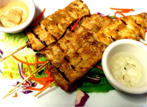 Order Chicken Satay food online from Chai Yo Thai Cuisine store, Riverview on bringmethat.com