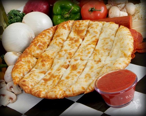 Order Small Cheesy Bread food online from B.C. Pizza store, Traverse City on bringmethat.com