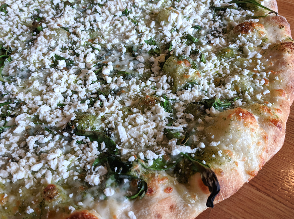 Order Spinach Feta Pesto (SFP) food online from Boss Lady Pizza store, Superior on bringmethat.com