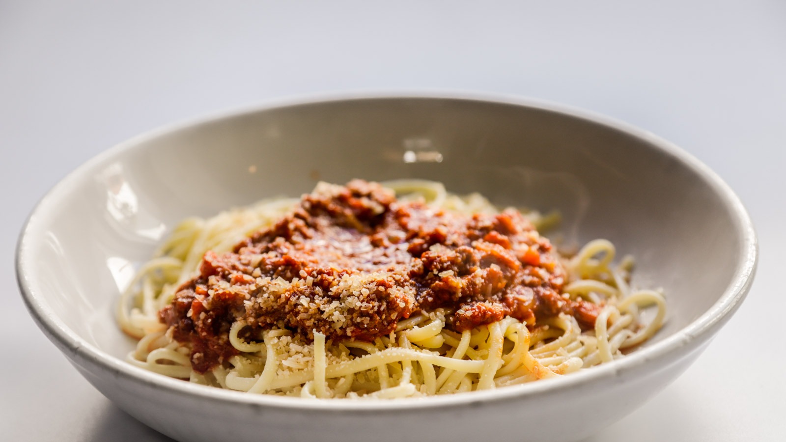 Order Linguine Bolognese food online from California Pasta Delivery store, Santa Barbara on bringmethat.com