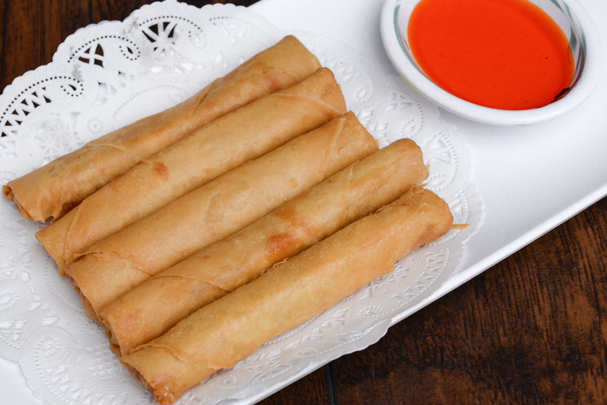 Order 11. Rincome Spring Roll food online from Rincome Restaurant store, Northridge on bringmethat.com