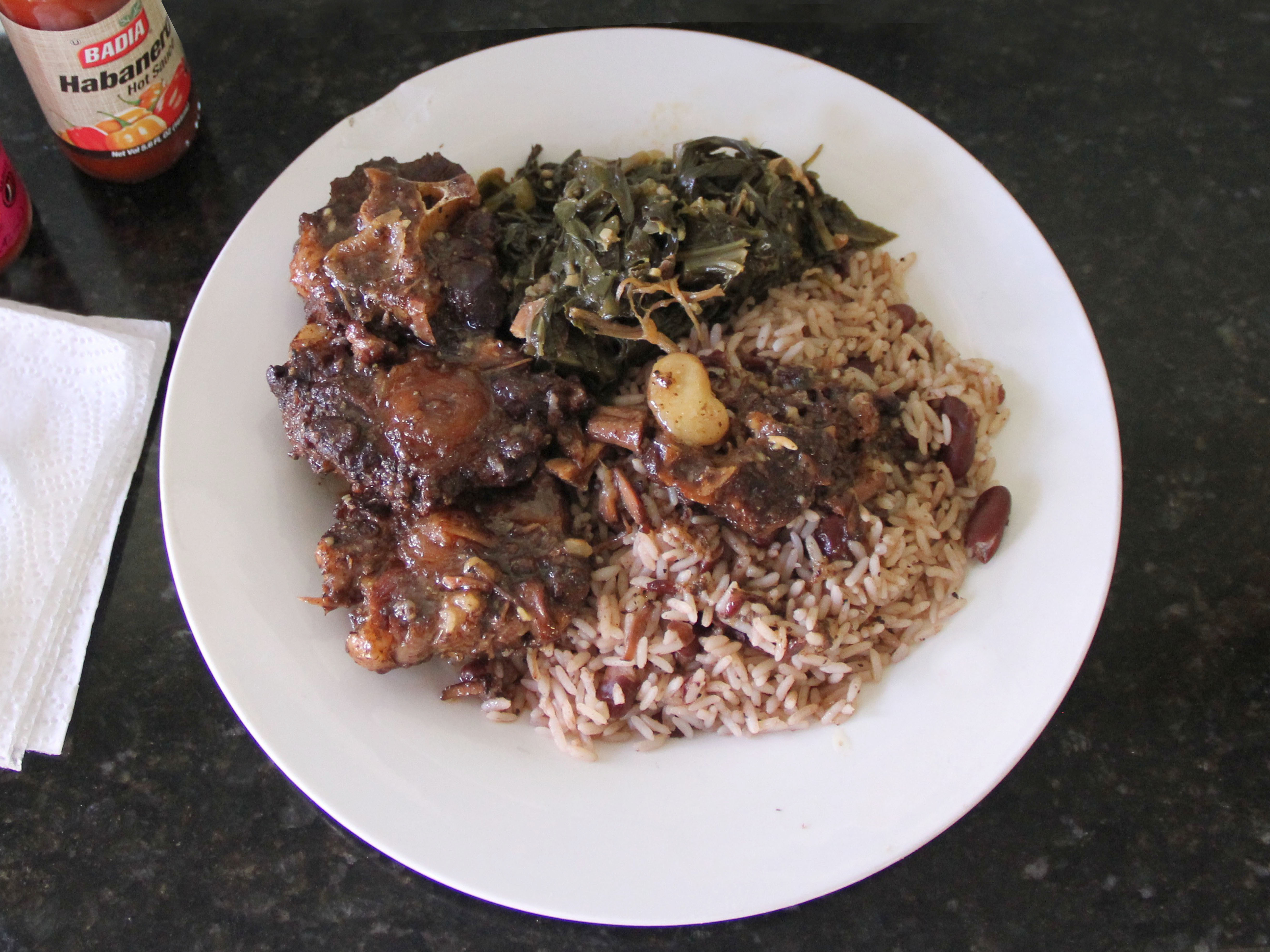 Order Oxtails food online from Uncle Ralston's Jamaican Homestyle Cooking store, Freehold on bringmethat.com
