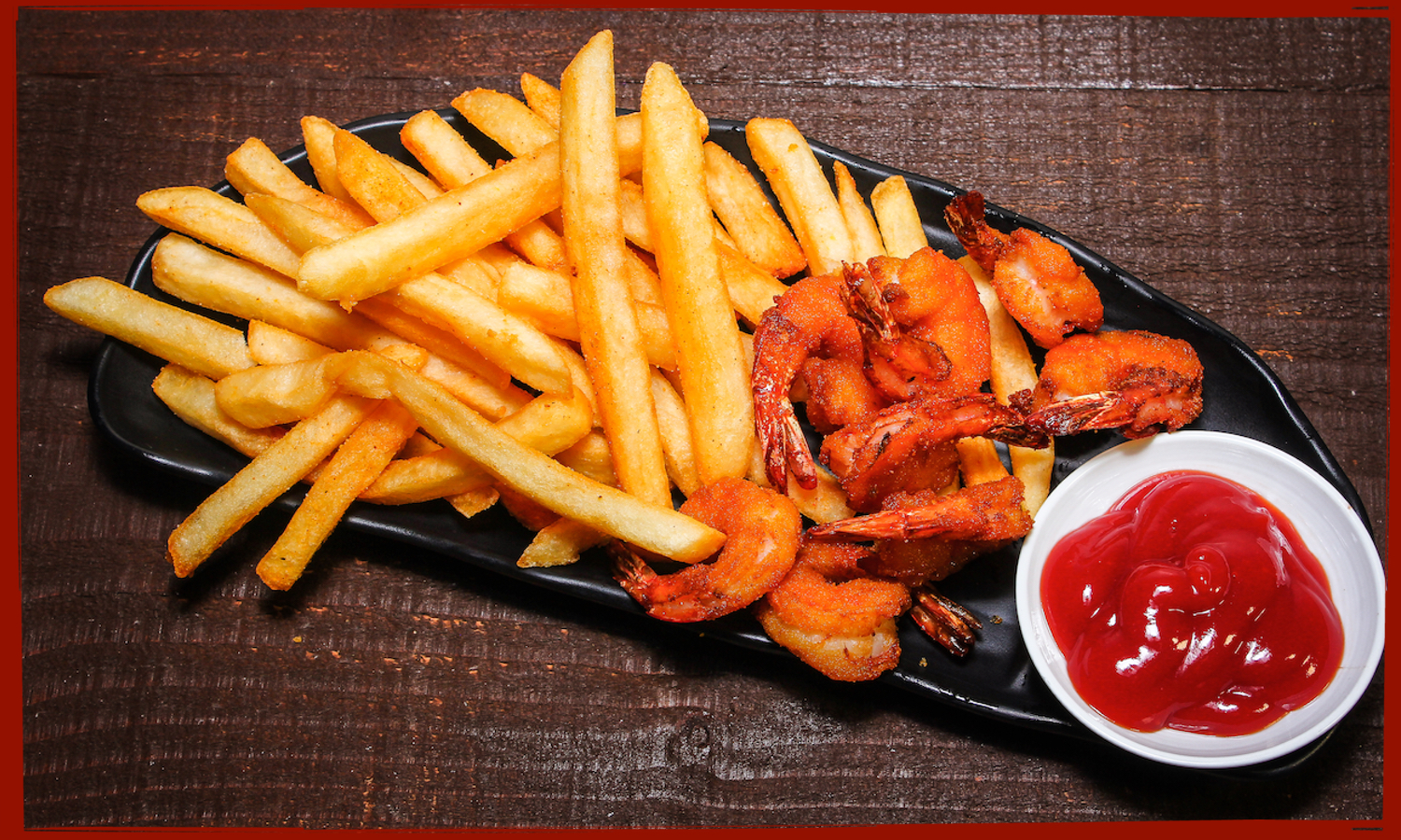 Order Shrimp + Chips  (6) food online from La Bufadora Baja Grill store, Hemet on bringmethat.com