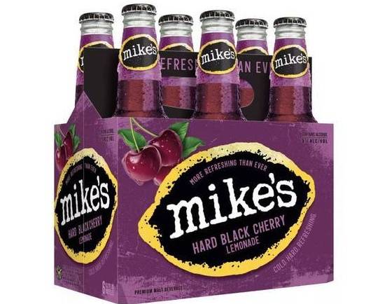 Order MIKE'S Black Cherry, 6pk-12oz bottle beer food online from Cold Spring Liquor store, Liberty Hill on bringmethat.com