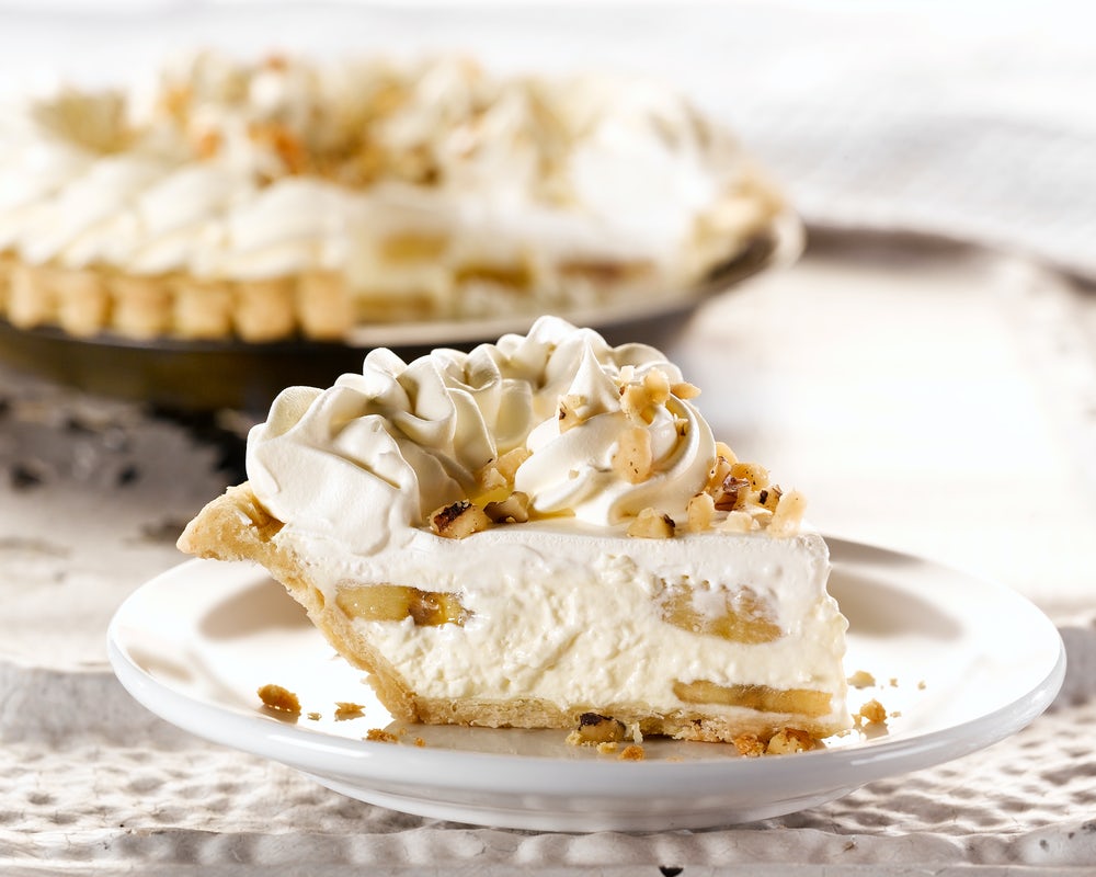 Order Banana Cream Pie, slice food online from Perkins Restaurant & Bakery store, Kingsport on bringmethat.com