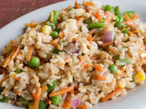 Order BD's Famous Fried Rice Side food online from Bd Mongolian Grill store, Beavercreek on bringmethat.com