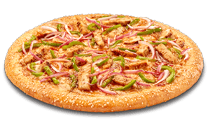 Order Asian Chicken Pizza - Small 10'' (6 Slices) food online from Hungry Howies Pizza store, Tempe on bringmethat.com