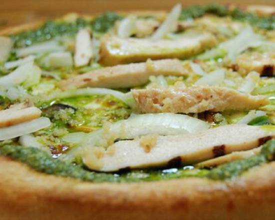 Order Pesto Chicken Special Pizza (14" Large) food online from Stefano's Pizza store, San Anselmo on bringmethat.com