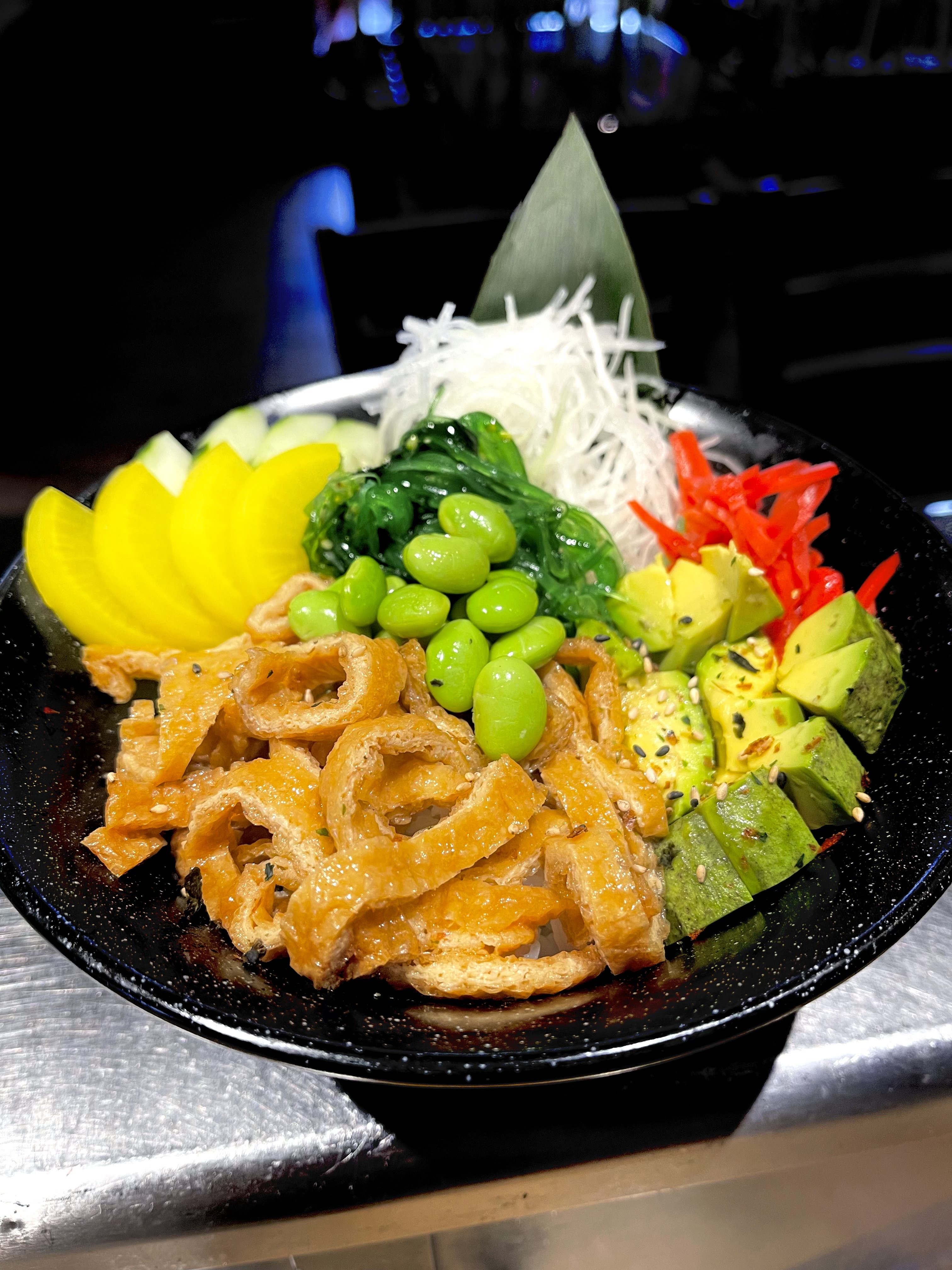Order Veggie Poke food online from Hikari Sushi & Grill store, Frisco on bringmethat.com