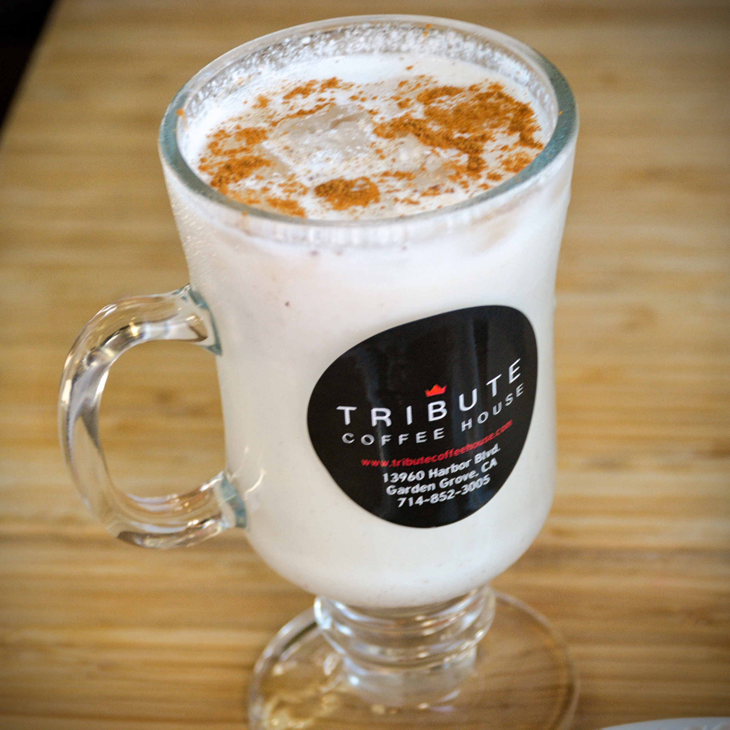 Order Horchata food online from Tribute Coffee store, Garden Grove on bringmethat.com