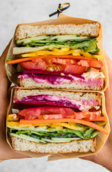 Order Veggie Sandwich food online from Janik's Cafe store, Chicago on bringmethat.com