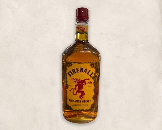 Order Fireball, 1.75L whiskey (33.0% ABV) food online from South Liquor store, Long Beach on bringmethat.com