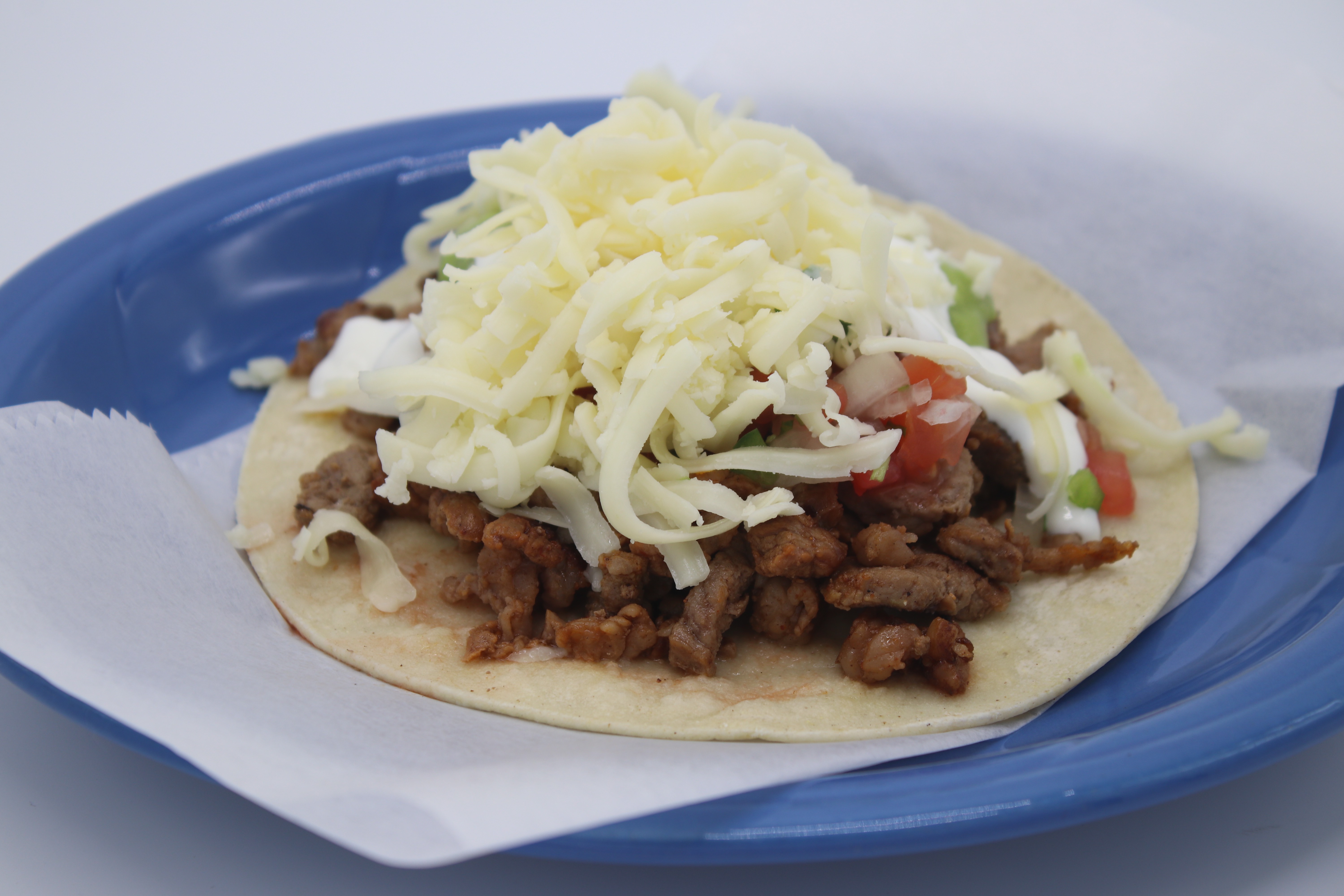 Order Super Taco food online from Vallarta Mexican Food store, Lathrop on bringmethat.com