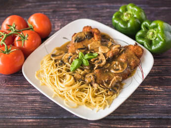 Order Chicken Mushroom Marsala food online from Pat Pizza & Pasta store, Holmes on bringmethat.com
