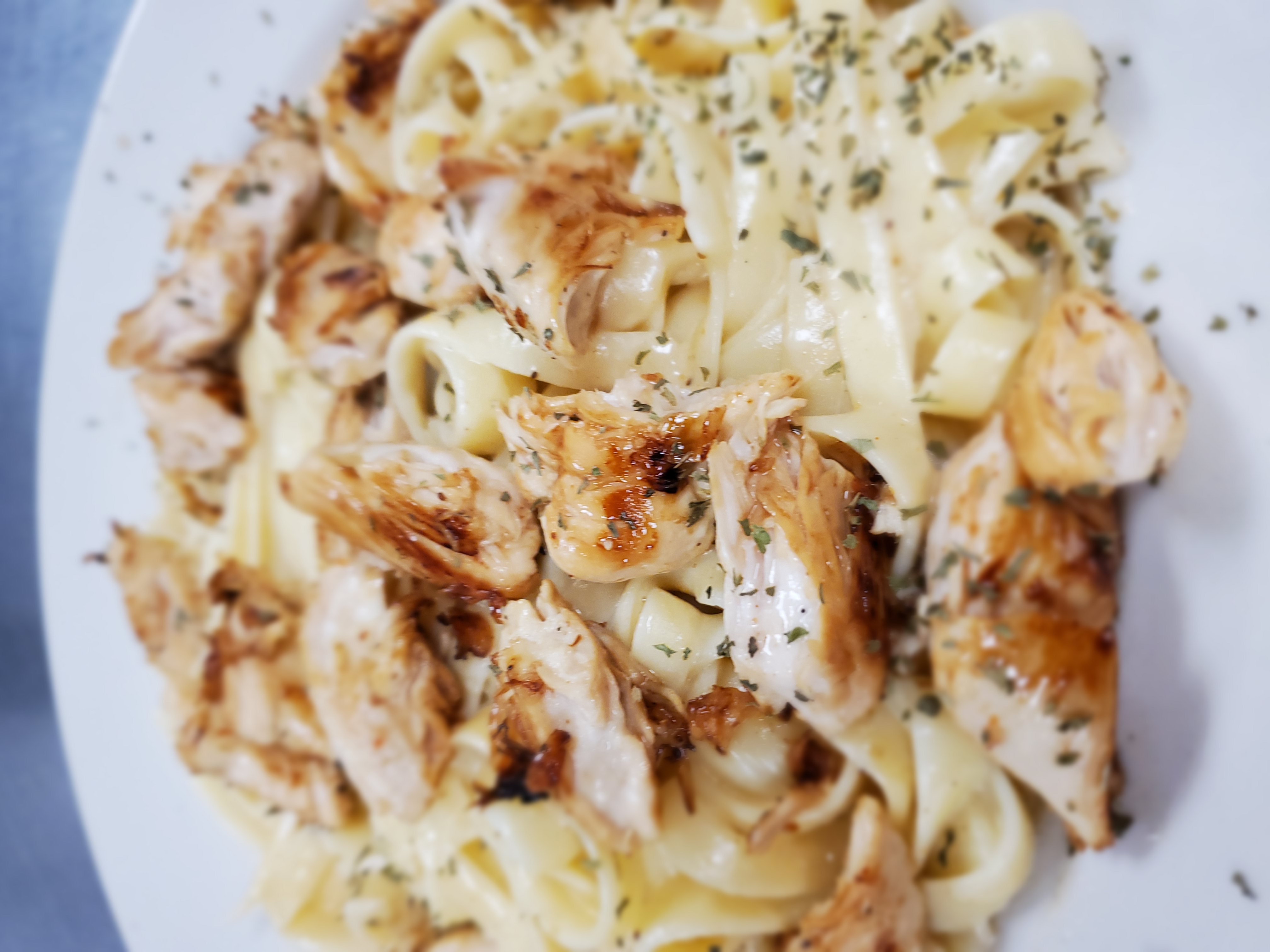 Order Chicken Fettuccine food online from Southern Kitchen store, Kansas City on bringmethat.com