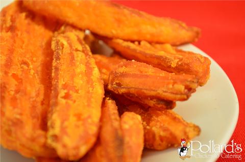 Order Sweet Potato Fries food online from Pollard's Chicken & Catering at Battlefield store, Chesapeake on bringmethat.com