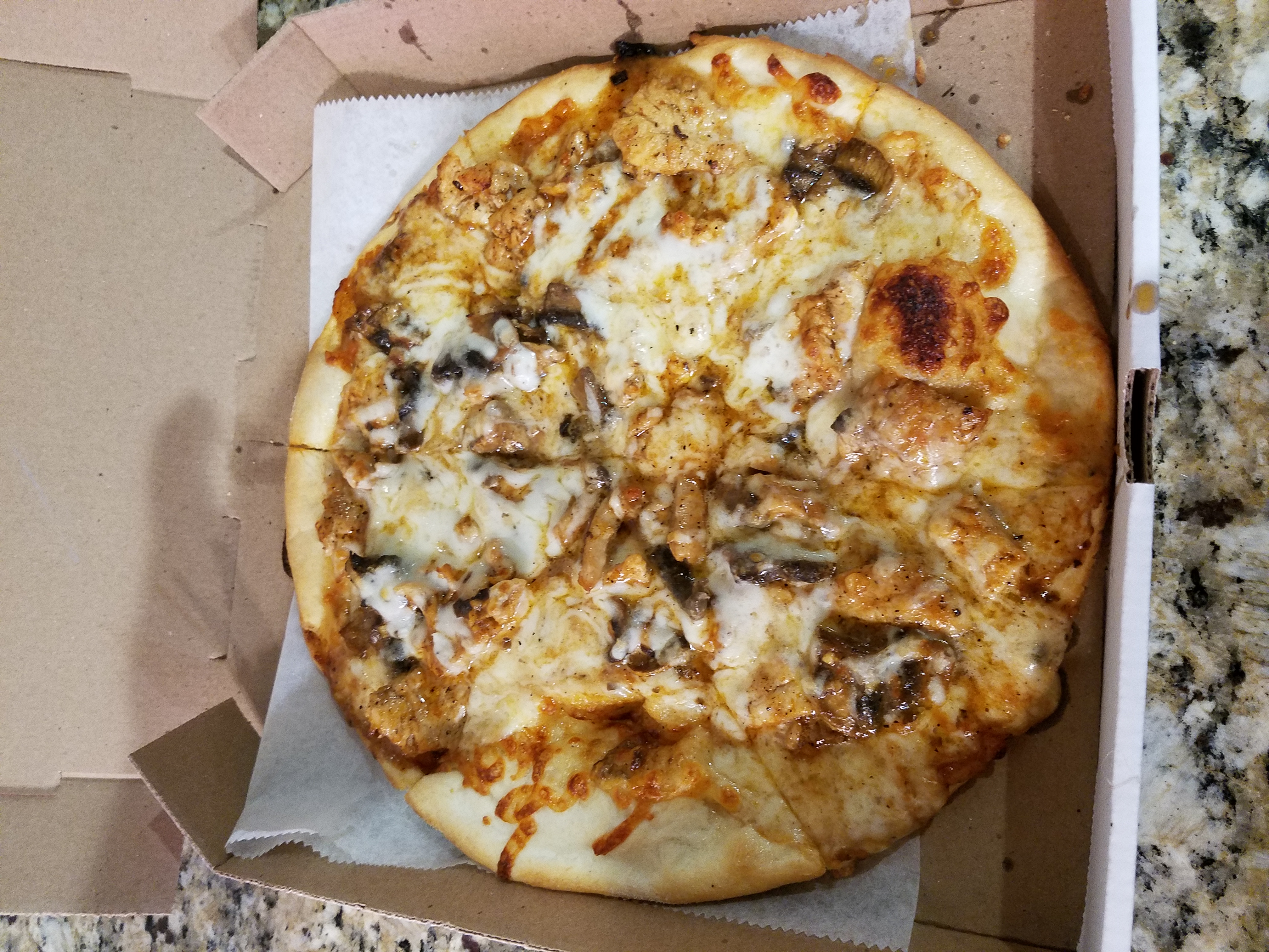Order Chicken Marsala Pizza food online from Our Place Pizza & Catering store, Edison on bringmethat.com