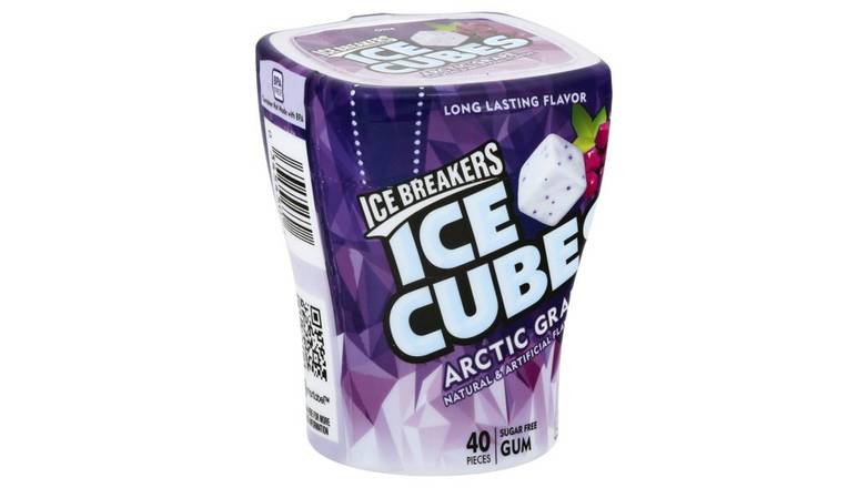 Order Ice Breakers Ice Cubes Arctic Grape Sugar Free Gum- 40 Ct food online from Valero Food Mart store, Murrayville on bringmethat.com