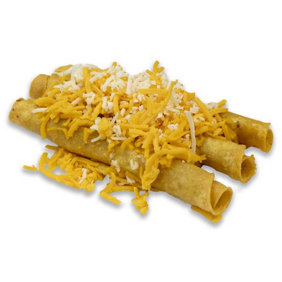 Order 3 Rolled tacos & cheese food online from Viva Burrito store, Tucson on bringmethat.com