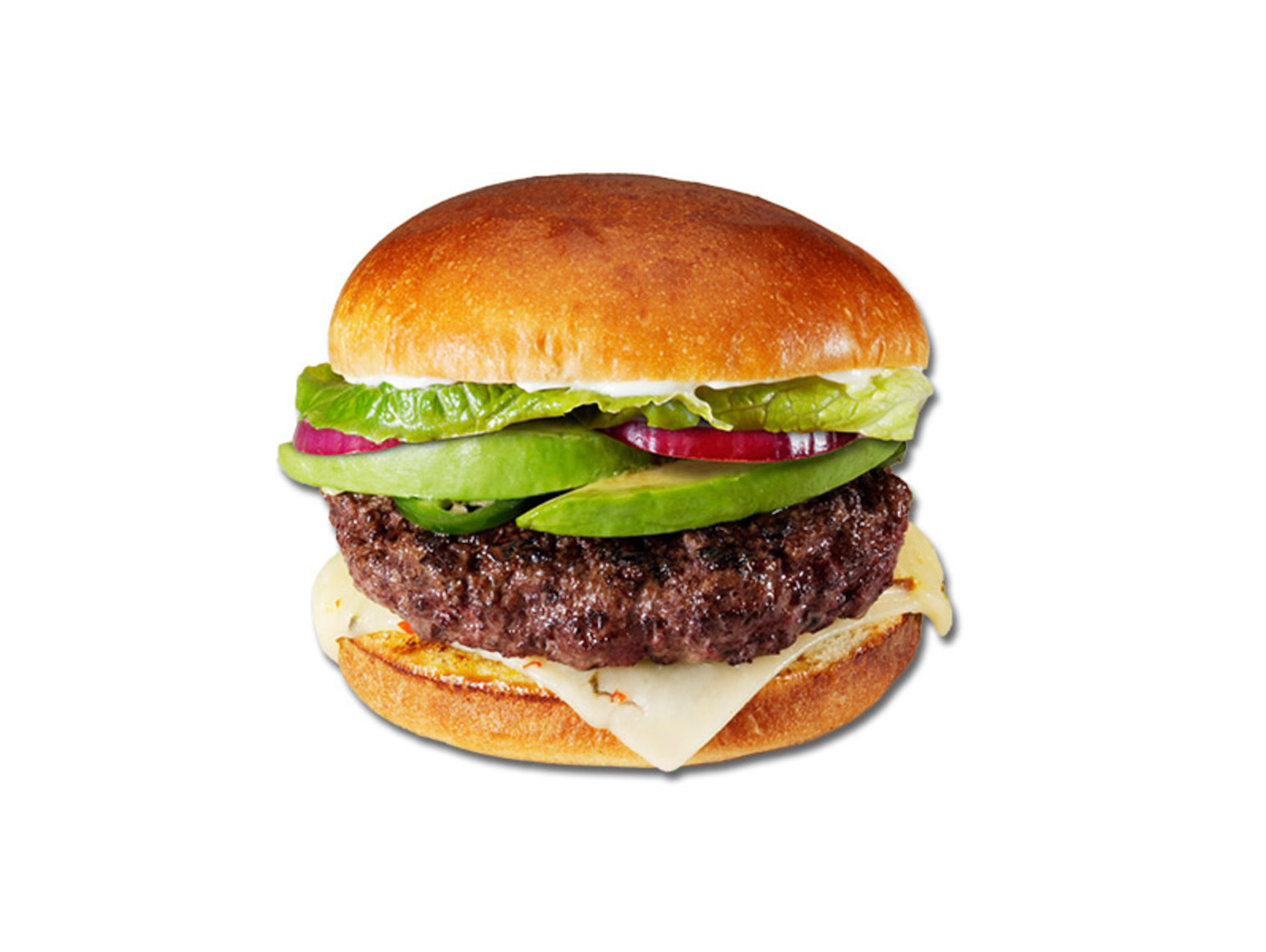 Order Avocado Pepperjack Burger food online from Buona store, Mount Prospect on bringmethat.com