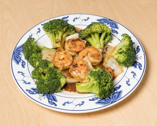 Order Shrimp with Broccoli food online from Mekong Chinese Restaurant store, Palmetto Bay on bringmethat.com
