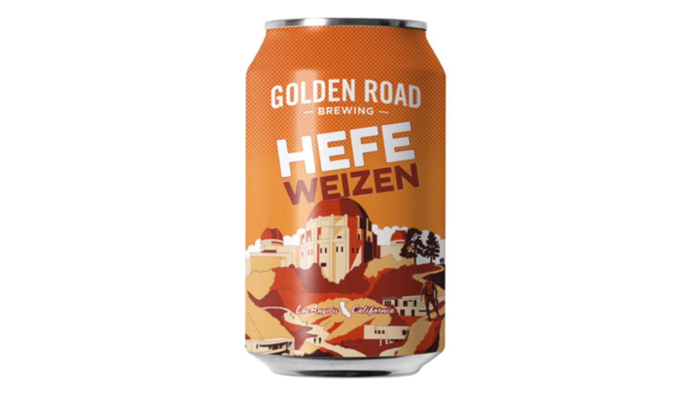 Order Golden Road Brewing Hefeweizen 6x 12oz Cans food online from Robert Market store, Los Angeles on bringmethat.com