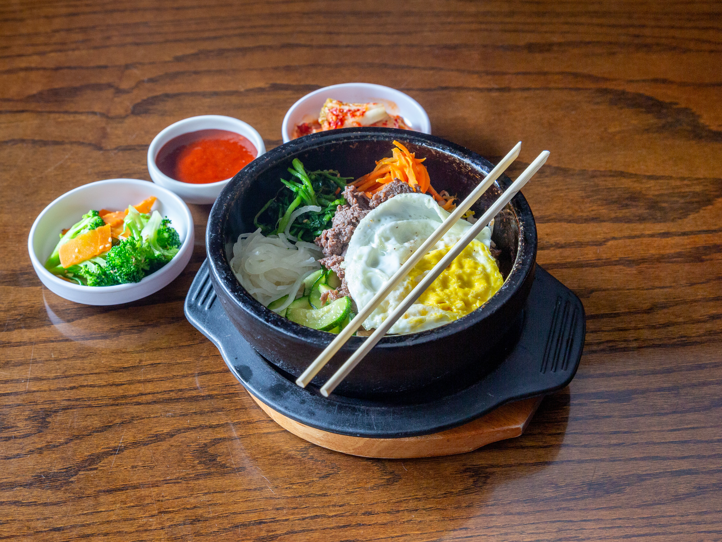 Order Bibimbap Bowl food online from Edo Korean Japanese Restaurant store, Norwalk on bringmethat.com