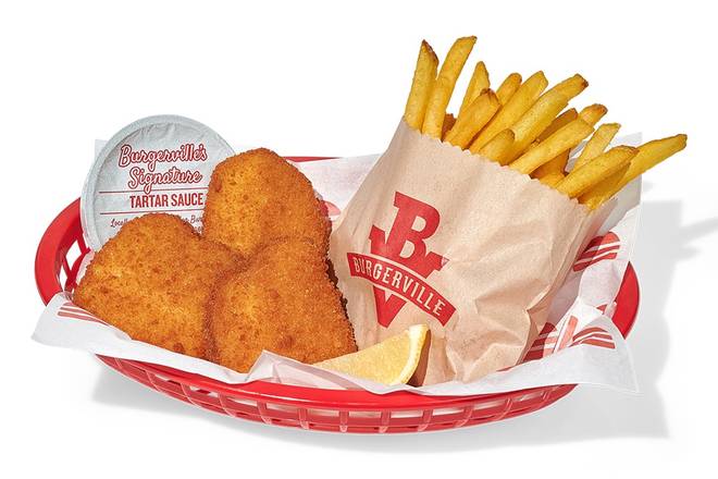 Order Halibut Fish & Chips food online from Burgerville store, Lake Oswego on bringmethat.com