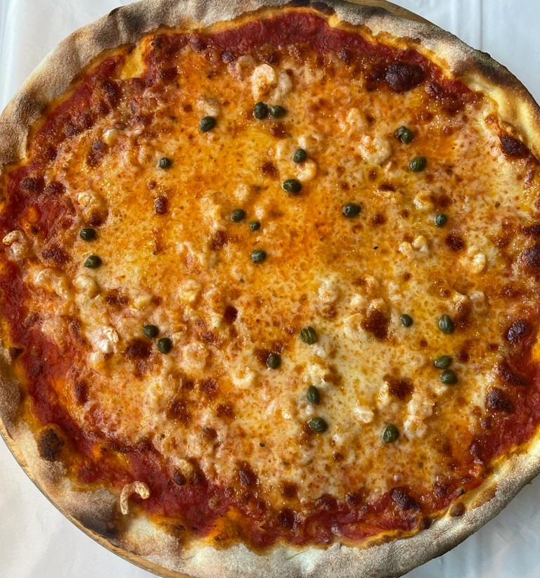 Order 28 Mare e Monti Pizza food online from Andiamo Pizzaria store, Chicago on bringmethat.com