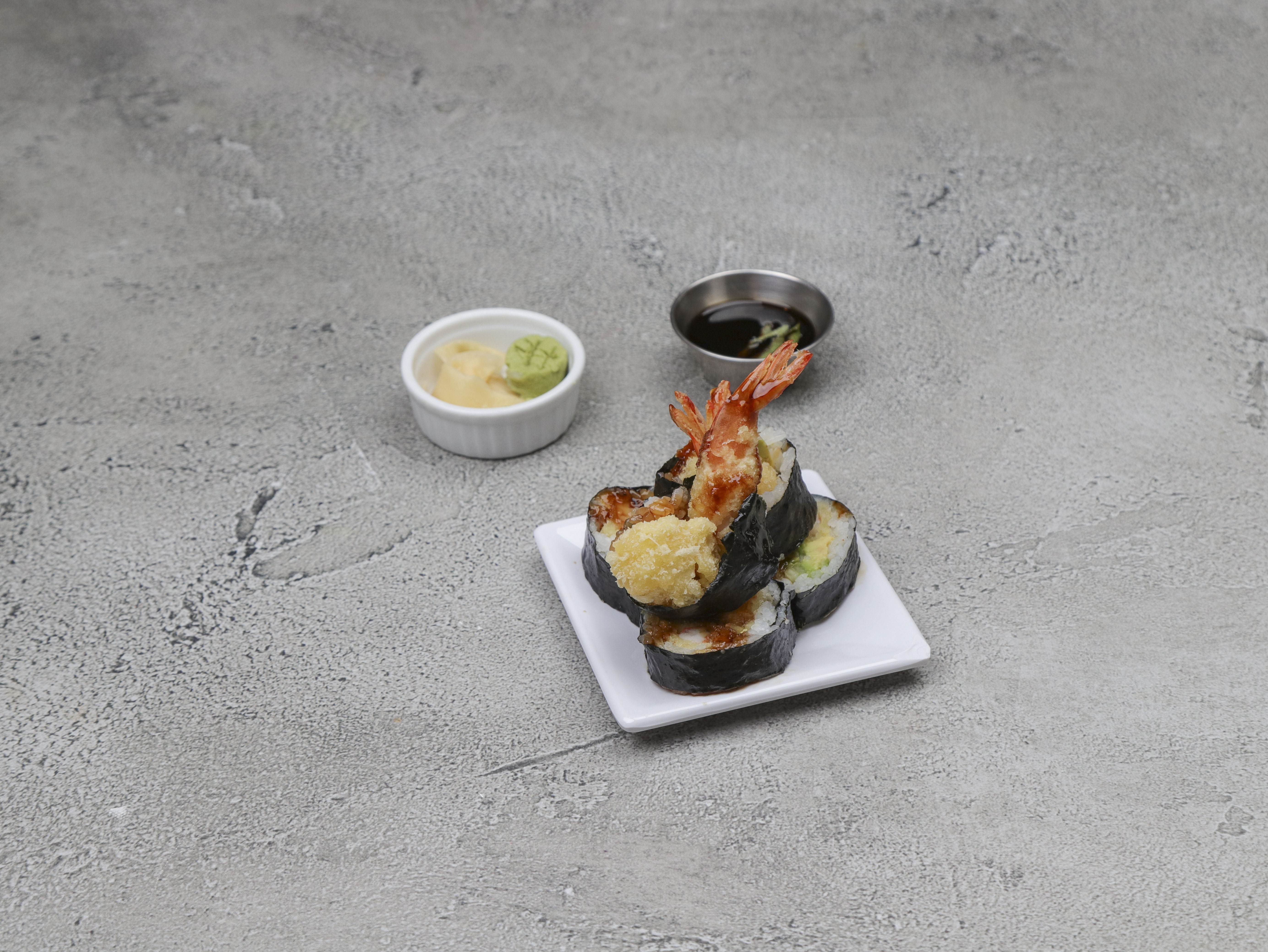 Order Shrimp Tempura Roll food online from Kabukiza sushi store, Philadelphia on bringmethat.com
