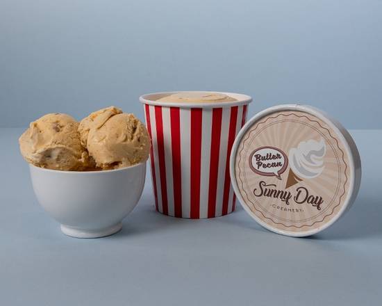 Order Butter Pecan Ice Cream (Pint) food online from Lily Mae Hot Chicken store, Los Angeles on bringmethat.com